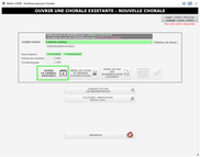 Ouvrir une Chorale existante